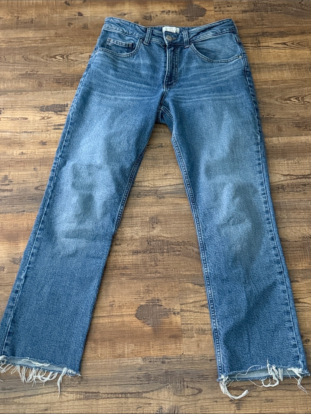 Woman’s Blue Denim Jeans - Classic Straight Fit
